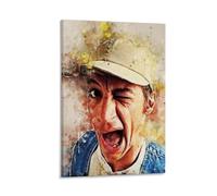 ckklik Vibrant Expression Art Print Abstract Wall Poster Colorful Portrait Decor Unique Home Artwork Modern Graphic Design Motivational Wall Art Creative Living Room Decor Gift 24x36inch Framed