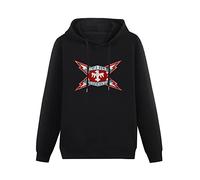 ckkorsumbur sstysto Kla Men's Inspired By Starship Troopers Mobile Infantry Pullover Hoodies Long Sleeve Sweatshirts M Black