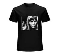 ckkorsumbur sstysto Men's Joni Mitchell Canadian Singer Gift Birthday T-Shir T-Shirts Black 3XL