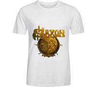 ckkorsumbur sstysto Men's Saxon Sacrifice Electronica Mens O Neck DIY T Shirt T-Shirts White S