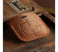 CKLS Leather Key Shell Car Key Fob Case Smart Remote Key Cover,for Zeekr 001 Protection Key Chain Keychain Holder Shell Fob Bag Interior Accessories