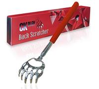 CKolen Telescopic Back Scratcher, Extendable Massager Stick - Portable Massage and Itching Relief Tool