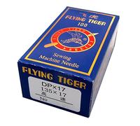 CKPSMS-100 Flying Tiger 135X17 DPX17 SY3355 Compatible with Industrial Walking Foot Machine Needles (Needle Size:DPX17 16/100)
