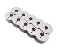 CKPSMS Brand - #10079AS Walking Foot Aluminum BOBBINS Compatible with/Replacement for PFAFF Brand 120 145 151 474 490 491(10PCS)