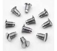 CKPSMS Brand - 10PCS Needle Plate Screw, Replacement for JUKI, Brother, Singer & More, Sewing Machine Parts