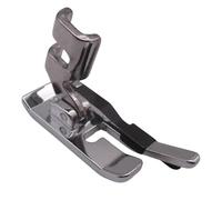 CKPSMS brand - 1PCS 1/4" W/Guide Low Shank Presser Foot #ANF221 Compatible with/Replacement for SINGER brand 15,66,99,201,221/222 Featherweight