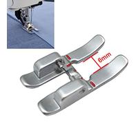 CKPSMS Brand - 1PCS #93-036931-91 6mm Open Toe Presser Foot with IDT Compatible with/Replacement for Pfaff Brand Sewing Machines (6mm Open Toe Satin Stitch Metal Applique Foot)