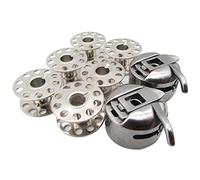 ckpsms Brand -1SET Class 15 Bobbin Case & Bobbin #KP-19332 Compatible with/Replacement for Janome Brand Kenmore Brand Brother Brand Singer Brand Domestic Sewing Machine
