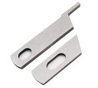 CKPSMS Brand - 1SET #X77119-001+X05007-001 Lower and Upper Knife FIT for Brother 640D,900D,920D,934D,PL1050 Viking 700