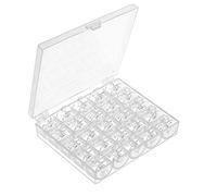 CKPSMS Brand -25PCS Plastic Bobbins with Box #200122647 Compatible with/Replacement for Janome Brand DC1050, HD-1000,HD-3000,MC300E,MC550E,MC5700, MC9500,Skyline S3/S5/S6/S7/S9