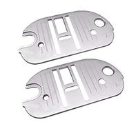 CKPSMS Brand - 2PCS Needle Plate #312777 Compatible with/Replacement for Singer Brand Zig zag 4500 4600 6200 7000 9000 9100 9400 Series