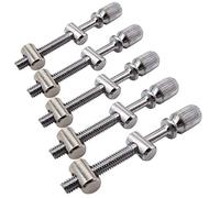 CKPSMS Brand -5PCS #KP-19099 Frame Hoop Adjusting Screw Set Dia. 4mm L 53mm Compatible with /Replacement for Tajima SWF Happy China Brand Embroidery Machine Hoops (5PCS)