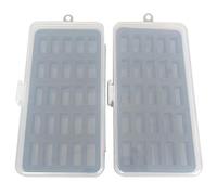 CKPSMS Brand -#BB-25B 2Pack Bobbin Case Compatible with/Replacement for Bernina Brand 8 Series Jumbo Bobbins Storage Holder Sewing Box Thread Organizer Holds 50PCS Bobbins