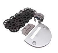CKPSMS Brand - #BC-DBM(2)-NBL1+18034B 10PCS+18030+18031 Bobbin Case &.Bobbins & Needle Plate & Feed Dog FIT for Consew 206RB Juki DNU-241 DNU-1541
