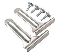 CKPSMS Brand - Compatible with Industrial Sewing Machine "L" Gauge/Sewing Edge Guide with Screws (2 Sets)#G1S