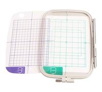 CKPSMS Brand - #Embroidery Hoop-4 Embroidery Hoop Compatible with/Replacement for Brother Brand Innovis F440E/ F540E/F480/F580/PE750/PE750D/PE770/PE780D/PE800/PC8200/PC8500 (SA444)