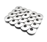 CKPSMS Brand - #KF220530 20PCS L Size Standard Aluminum bobbins Compatible with/Replacement for BARUDAN Brand Beam,Beat Embroidery Machine