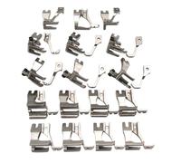 CKPSMS Brand -#KP-19076-17 17SET Multiple Function Welding Walking FEET KIT Compatible with/Replacement for JUKI Brand DU-141 DU-1181 CONSEW Brand 205RB Jack Brand H2+