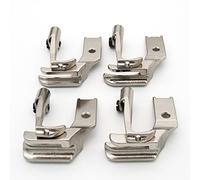 CKPSMS Brand-#KP-PWF4-2 4SET Smooth Bottom Piping Walking FEET Compatible with/Replacement for Singer Brand 111W 211A 211G 211U 211W CONSEW Brand 206RB 225 226R JUKI Brand DNU-241 DNU-1541 LU-563