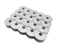 CKPSMS Brand -"M" Class Larger Aluminum BOBBINS Compatible with/Replacement for BERNINA Brand SIT Down Long-ARM Q16, Q20, Q24 Machines (20PCS)