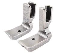 CKPSMS Brand - #P69L+P69R 3/8" High Shank Solid Welt Right+Left Piping Foot for Industrial Single Needle Sewing Machines