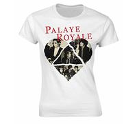 CKR Palaye Royale 'Heart' Womens T-Shirt White S