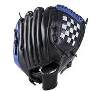 CKryzillix Baseball Glove, Baseball Glove Adult 1pcs Baseball Equipment Baseball Glove PU Thickened Baseball Glove Children Youth Closed Softball Basked Softball Gloves(Blue,M)