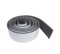 CKryzillix Boat Flooring EVA Foam,Marine Flooring 2400x58x5mm EVA Marine Boat Flooring Single Strip Imitated Teak Yacht Deck Mat Brown Anti Skid Pad(Dark Grey Black)