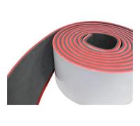 CKryzillix Boat Flooring EVA Foam,Marine Flooring 2400x58x5mm EVA Marine Boat Flooring Single Strip Imitated Teak Yacht Deck Mat Brown Anti Skid Pad(Dark Grey Red)