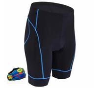 CKryzillix Cycling Shorts, Cycling Shorts Women Tights Sports Wear Bycicle Clothes Team Cycling Shorts Men Bicycle short Pants Bike Trousers(D,3XL)