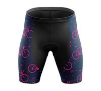 CKryzillix Cycling Shorts, Cycling Shorts Women Women's Pro Team Cycling Shorts Clothing MTB Road Bicycle Pants Gel Fashion Bike Underpants(3,XS)