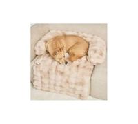CKryzillix Dream Cloud Pet Sofa Bed - Washable, Waterproof, and High Comfort, Non-Slip Orthopedic Plush Dog Mat for Sofa, Car & Floor(Cappuccino,S)
