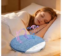 CKryzillix Orgonite Bluetooth Pillow Speaker for Sleeping, Ultra-Thin Under Pillow Speaker Stereo Bass Private Sleep Headphones White Noise Timer Aid Wireless Sleep for Side Sleeper Adult Kid(Blue)