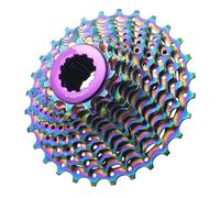 CKryzillix Speed Cassette Mtb,Bike Freewheel Road Bike Colour Cassette 11 12 Speed 11-28T/32T/34T Bicycle Flywheel K7 Sprocket(11S 28T colour)