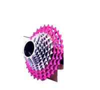 CKryzillix Speed Cassette Mtb,Bike Freewheel Ultralight Road Bike Cassette SL 11/12Speed 28-36T CNC Hollow HG Structure Freewheel K7 11V 12V(Pink 11S 11-32T)