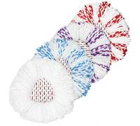 CKurityn 4 colors ultra-fine fiber mop head, mop head compatible with vileda/O-Cedar Easywriting rotating mop replacement head ultra-fine fiber mop head