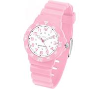 CKV Kids Analog Watches for Girls Boys Kids Watches with Luminous Easy to Read Learning Time, Soft Band, 30M Waterproof Children Watch, Great Birthday Gifts for Ages 3-12 Kids, Pink, simple