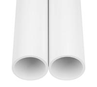CKVIHAV 2Pcs 2 Inch PVC Pipe 34"(2.83FT) Long White Sch40 Industrial PVC Pipes for Home DIY, Greenhouse, Garden, Farm, Workshop, Furniture Grade(2" x 34"L)