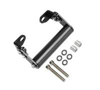 CKYDFE Navigation Brackets For Motorbike Motocycle Phone Navigation Bracket Gps Extend 22Mm Black