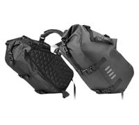 CKYDFE Seat Bag Motorbike Saddle Bags Waterproof 18L/28L/48L Large Capacity 2 Pcs Universal Fit Motorcycle Pannier Bag Side Motor(Black-48l(24l-2 Pcs))