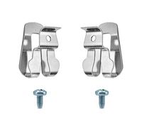 Ckyleole Drill Driver Belt Clips with Screws 2 Pieces 304 Stainless Steel Belt Hook with Screw Replacement Drill Belts Clip Hook 18 Volt Tools Burr Free Edges for 633586002 636181001 and 660212001