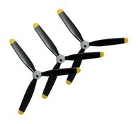 CKYSCHN 3 Pcs Spare RC Plane Propellers 3-Blade Compatible with VOLANTEXRC 76803 RC Plane F4U Corsair, RC Airplane Glider Aircraft Accessories Kit Parts