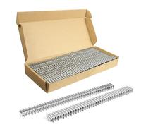CL-4 Cold Roll Steel or Galvanized Clinching Clips, 960 PCS/Box, Fasteners for M66 Spring Mattress Clinching Clipper Tool, Wire Fence Staples for Wire Cages (Cold Roll Steel with Galvanized Coating)
