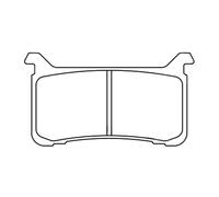 RAKES HONDA VFR 800 F 2017-2021 Front Street Brake Pads Sintered Metal