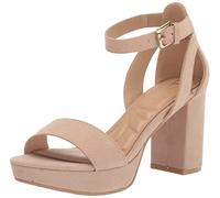 CL by Laundry Women's Go on 2 Heeled Sandal, Nude Super Sd, 8 UK