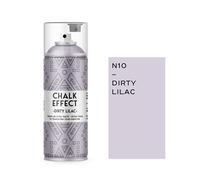 CL COSMOS LAC Dirty Lilac Chalk Effect Spray Paint, Smooth Touch Matt Finish All Purpose DIY Shabby Chic/Vintage Furniture