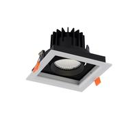 IA LED Downlight 18W, 3000K White/Black 8722