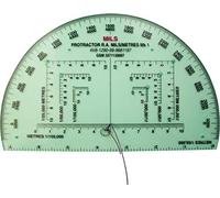 CL Distribution MoD Issue NATO Approved Military RA Map Reading Protractor and Instructions