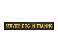 CL Distribution Service/Working Dogs Patches Hook and Loop Backed - K9 Units Police Security (Service Dog in Training)
