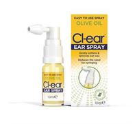 Cl-Ear Olive Oil Ear Spray - Natural Ear Wax Removal, Gently Softens & Prevents Ear Wax Build-Up, Removes Ear Wax, Suitable for Adults, Elderly and Children - 10ml (1 Pack)
